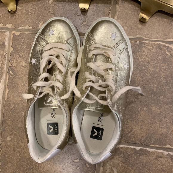 veja gold star sneakers